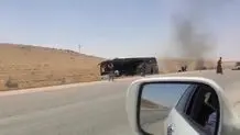 مصدوم شدن ١۵ نفر در پی واژگونی کامیونت ایسوزو در کرمان