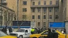 انتقال پیکر قضات بعد از حادثه تیراندازی با خودروهای بهشت زهرا + عکس