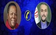 Iran, S Africa FMs discuss regional developments