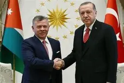 هدیه خاص پادشاه اردن به اردوغان+ ویدئو