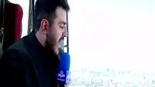تصاویر هوایی که صداوسیما از حضور مردم و اقامه نماز بر پیکر رهبر شهید منتشر کرد