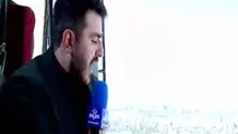 تصاویر هوایی که صداوسیما از حضور مردم و اقامه نماز بر پیکر رهبر شهید منتشر کرد