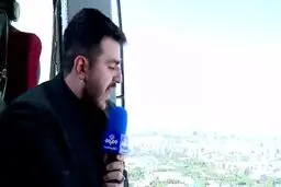تصاویر هوایی که صداوسیما از حضور مردم و اقامه نماز بر پیکر رهبر شهید منتشر کرد