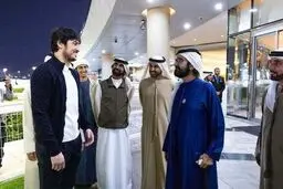 ویدئوی دیدار سردار آزمون و نخست‌وزیر امارات