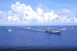 holds confrontational drills in South China Sea