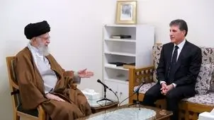 دلیل تغییر محل دیدار رهبری با رئیس اقلیم کردستان چه بود؟/ عکس