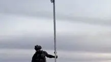 ویدیو / نصب پرچم اسرائیل در اطراف دمشق