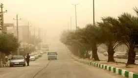 گرد و غبار مهمان همدانی‌ها
