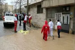 امدادرسانی به ۲۴۱ نفر در سیل و آبگرفتگی شبانه‌روز گذشته/ اسکان اضطراری ۱۵۵ نفر