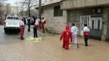 امدادرسانی به ۲۴۱ نفر در سیل و آبگرفتگی شبانه‌روز گذشته/ اسکان اضطراری ۱۵۵ نفر