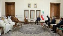 تاکید ایراني قطري على تنمیة العلاقات التجاریة بین البلدین