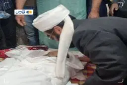 پیکر دانشجوی فقید دانشگاه تهران در زادگاهش تدفین شد

