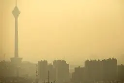 تجربه هوای نامطلوب در تهران با افزایش غلظت آلاینده «ازن»

