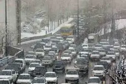 بارش‌ برف و باران در تهران تا روز پنج‌شنبه 10 اسفند 1402