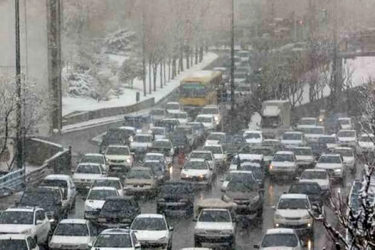 بارش‌ برف و باران در تهران تا روز پنج‌شنبه 10 اسفند 1402