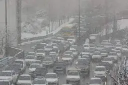 بارش‌ برف و باران در تهران تا روز پنج‌شنبه 10 اسفند 1402