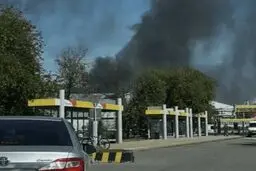 حمله به بزرگترین پالایشگاه روسیه 