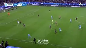 گل دوم ناپولی به میلان +ویدئو