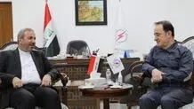 السفیر الایراني یلتقي وزیر الکهرباء العراقي 
