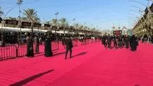 بین‌الحرمین قرمز پوش شد/ویدئو

