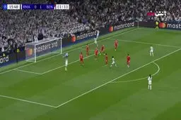 گل اول رئال مادرید به بنفیکا+ ویدئو