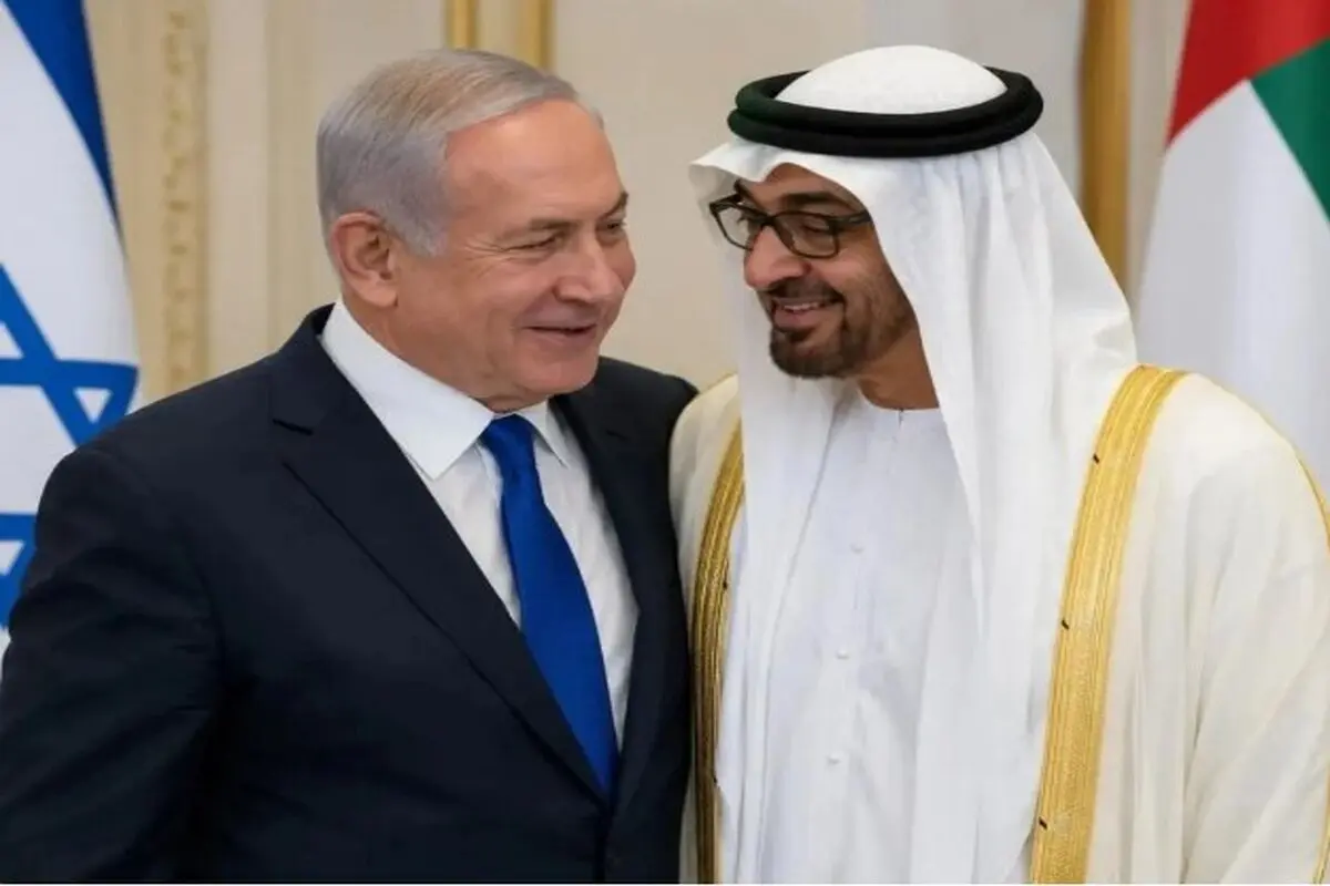 دیدار نتانیاهو با محمد بن زاید در امارات