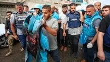گزارش تازه از آخرین تعداد خبرنگاران شهید در غزه

