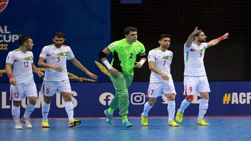 ایران تلاقی فیتنام فی ربع نهائی بطولة آسیا لکرة الصالات 