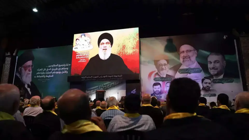 سخنرانی سیدحسن نصرالله در یک مراسم مهم در تهران
