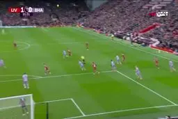 گل اول لیورپول به برایتون را ببینید + ویدیو