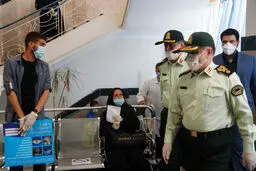 برای حفاظت از کادر درمان، پلیس در بیمارستانها مستقر شد 