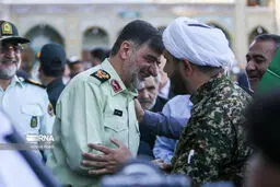 تصاویری متفاوت از حاضران در تجمع حمایت از گشت ارشاد در قم
