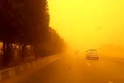 وزش باد شدید و گرد و خاک در برخی استان‌ها
