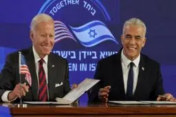 درخواست لاپید برای دیدار با بایدن در نیویورک با محوریت ایران