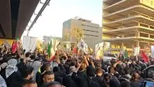 مراسم تشییع پیکر رهبر شهید انقلاب در نجف اشرف برگزار شد