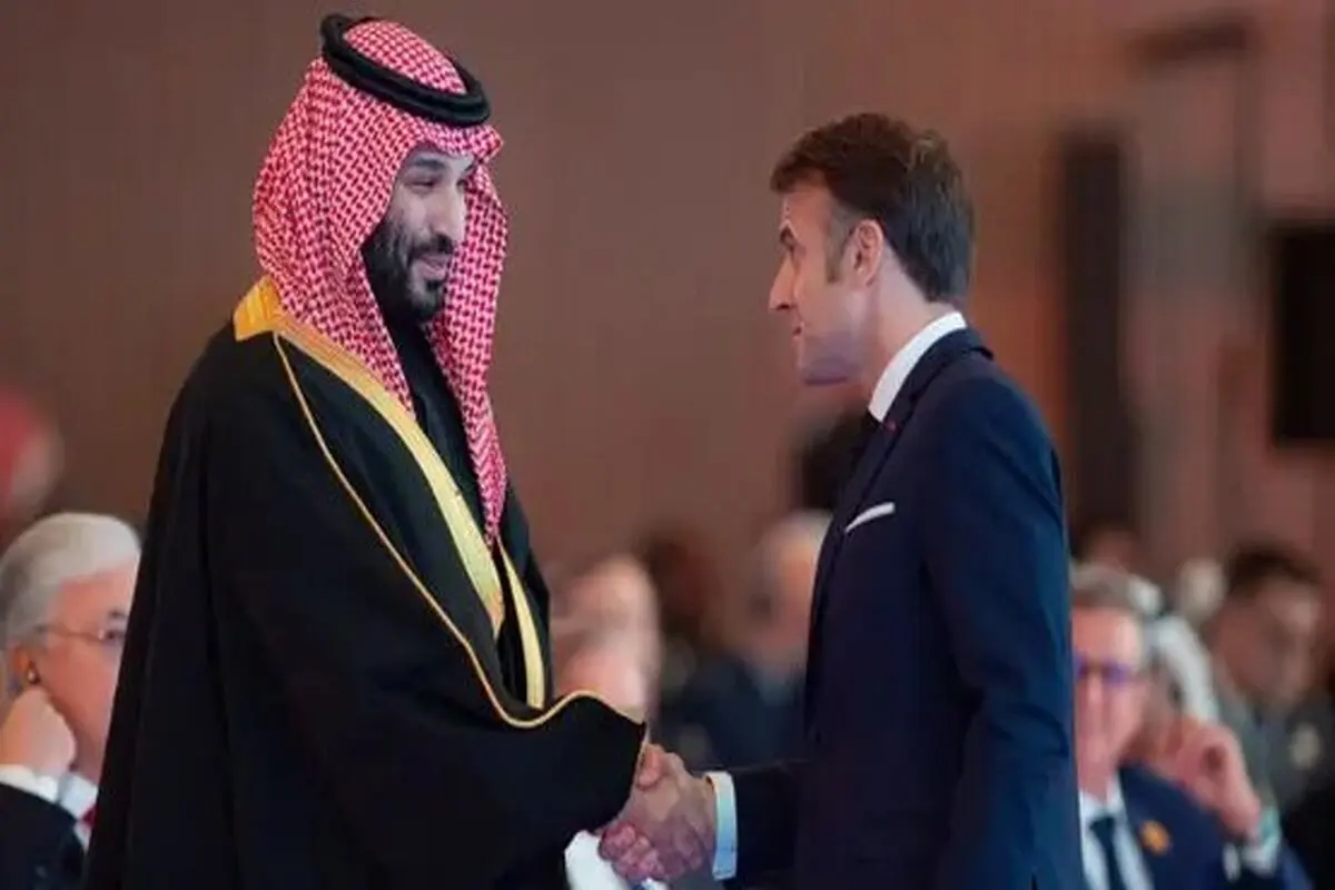 گفتگوی ولیعهد عربستان و رئیس جمهور فرانسه درباره ایران