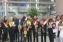المنتخب الإیرانی یتوج بلقب بطولة الفنون القتالیة "البودو" فی ترکیا