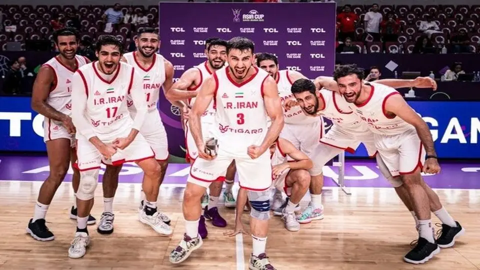 تیم ملی بسکتبال ایران سوم شد + ویدئو
