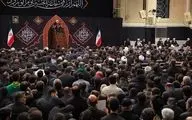 آخرین شب عزاداری محرم امسال در حسینیه امام خمینی(ره) برگزار شد
