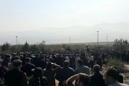 مراسم چهلمین روز درگذشت مهسا  امینی برگزار شد
