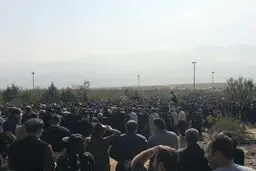 مراسم چهلمین روز درگذشت مهسا  امینی برگزار شد
