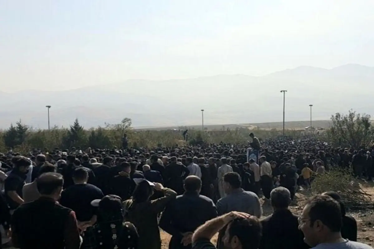 مراسم چهلمین روز درگذشت مهسا  امینی برگزار شد
