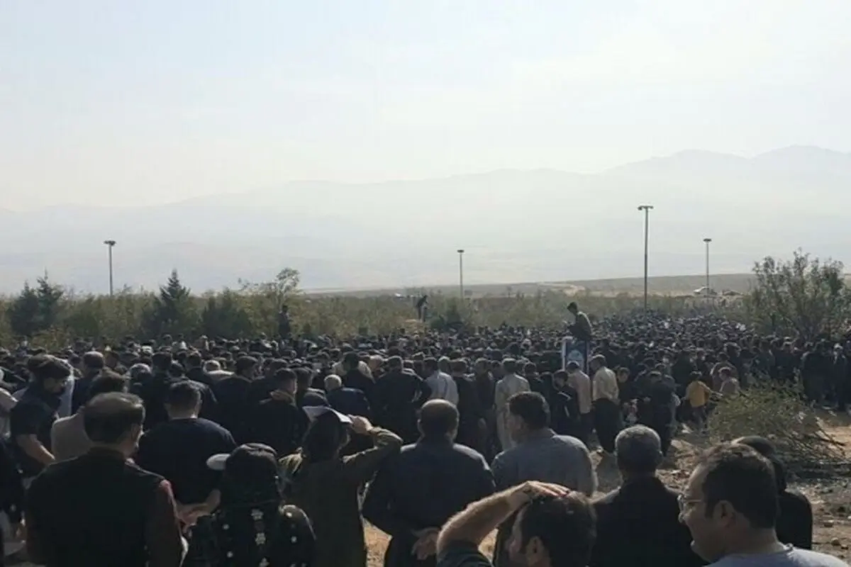 مراسم چهلمین روز درگذشت مهسا  امینی برگزار شد
