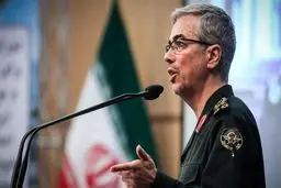 راهکار سرلشکر باقری برای حل مساله فلسطین