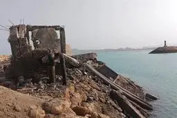 حمله آمریکا به آب شیرین کن یونجی،تامین  آب ۱۰ هزار نفر را متخل کرد + عکس