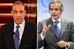 گروسی و وزیر خارجه مصر درباره برنامه هسته‌ای ایران گفت‌وگو کردند