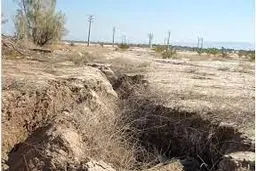 رابطه سیلاب با فرونشست دشت رفسنجان
