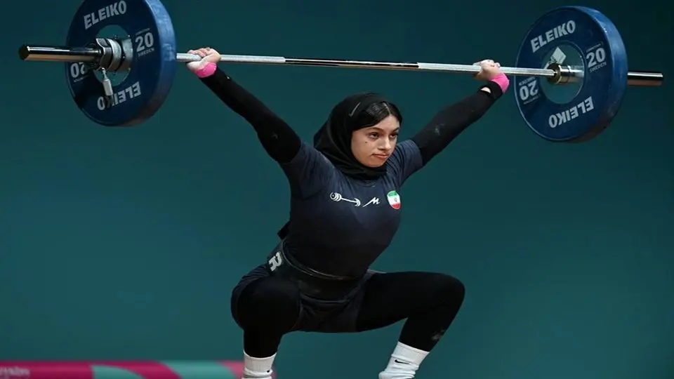 دست زهرا پورامین به مدال وزنه‌برداری نرسید
