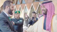 عربستان اولین میزبان  احمد الشرع

