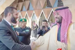عربستان اولین میزبان  احمد الشرع


